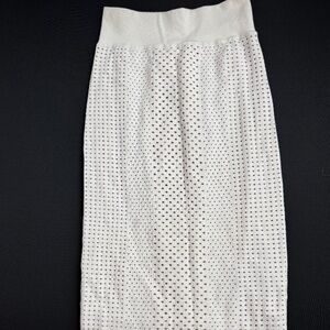 Express White Lace Long Skirt. Brand New With Tags